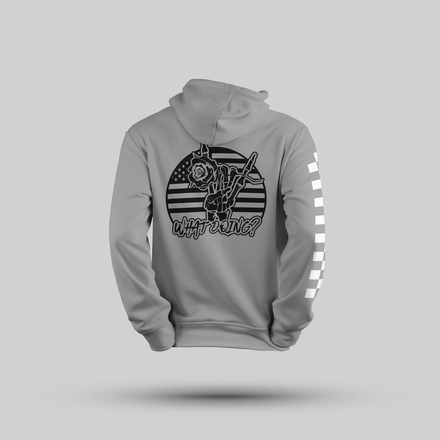 American Rose Gray Hoodies