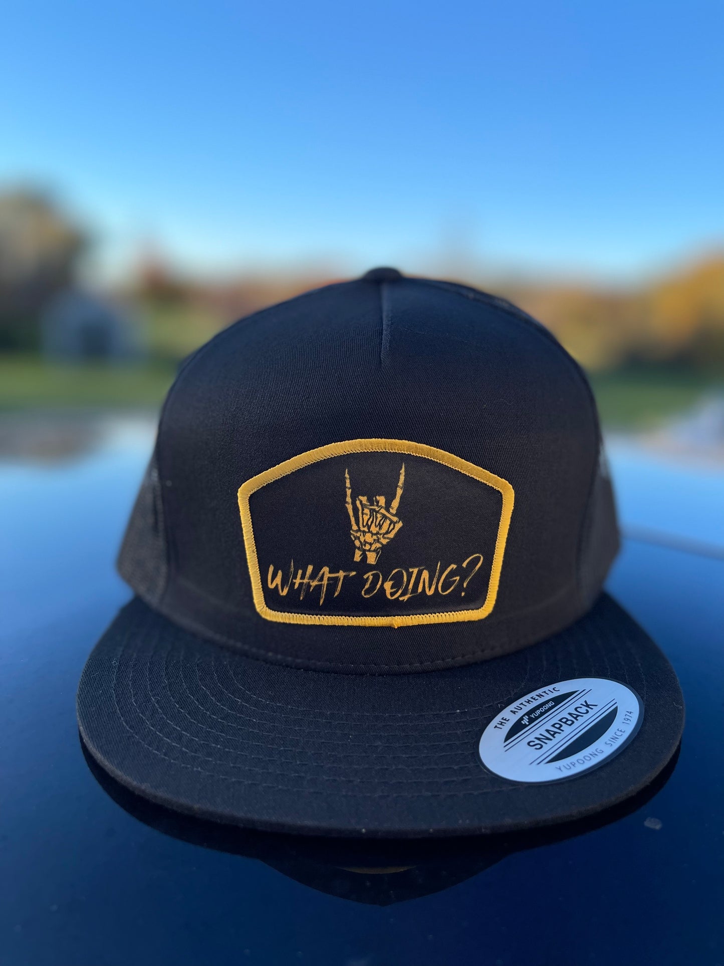 Gold What Doing Snap Back